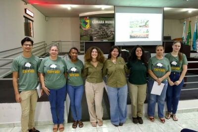 Imagem da notícia Alunos participam de palestra sobre preservação do cerrado na Câmara Municipal de Alcinópolis